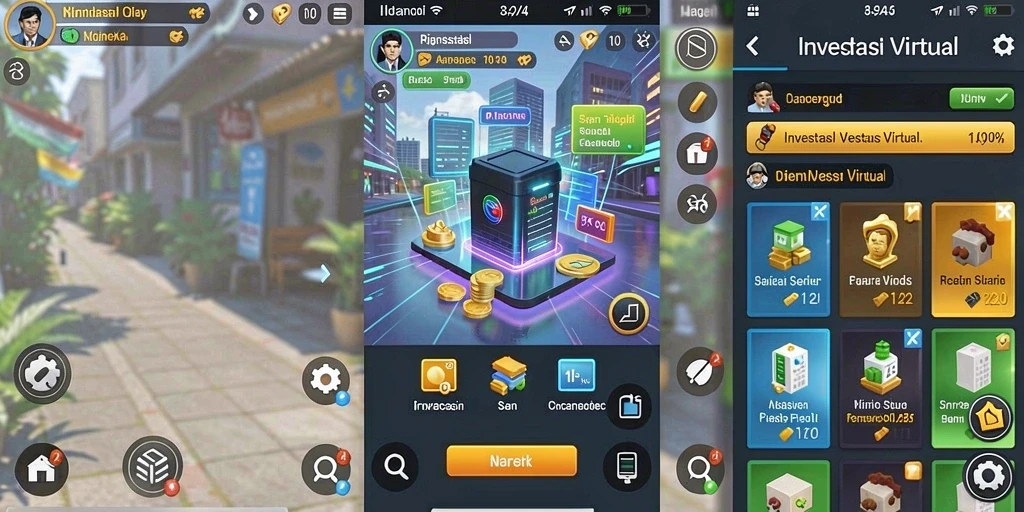 Tampilan antarmuka yang menarik dan user-friendly.