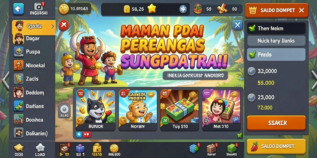 Tampilan antarmuka yang bersih dan mudah dinavigasi.