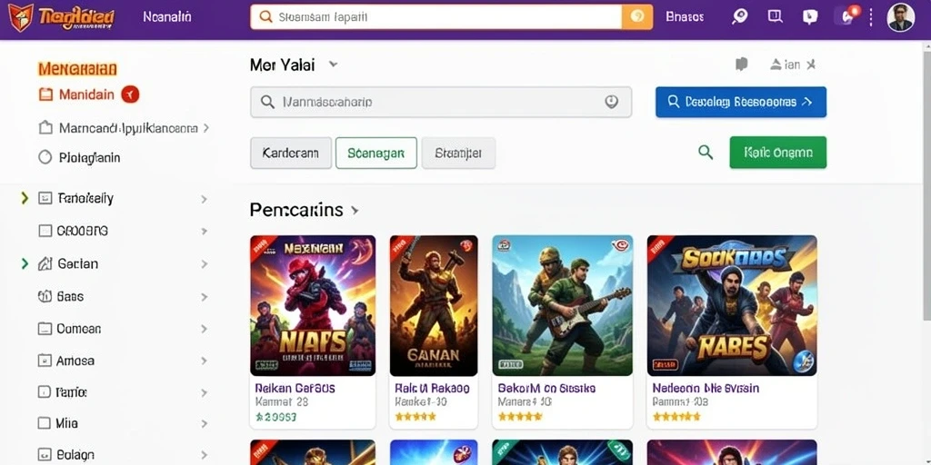 Tampilan antarmuka yang user-friendly dan menarik.