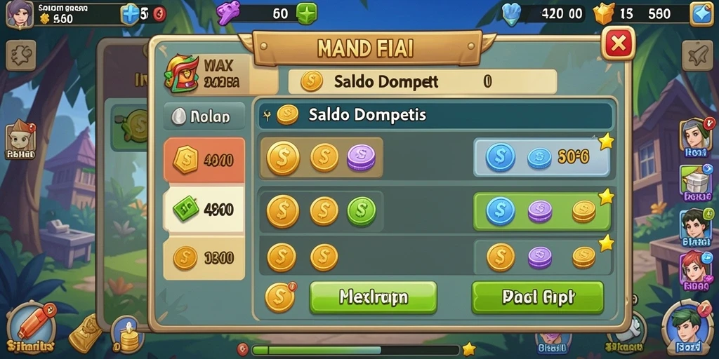 Tangkapan layar menunjukkan aksi seru dalam gameplay G668.
