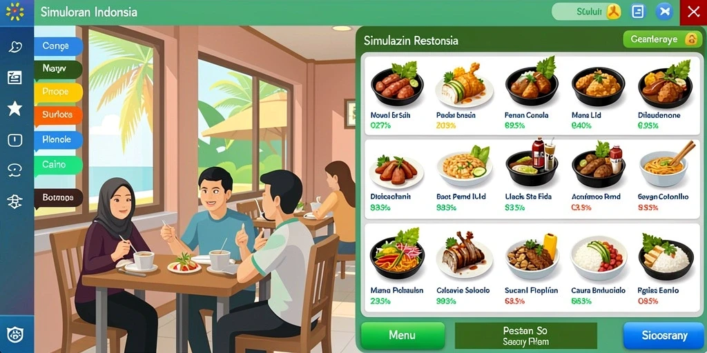 Tampilan awal yang menawan dan menarik.