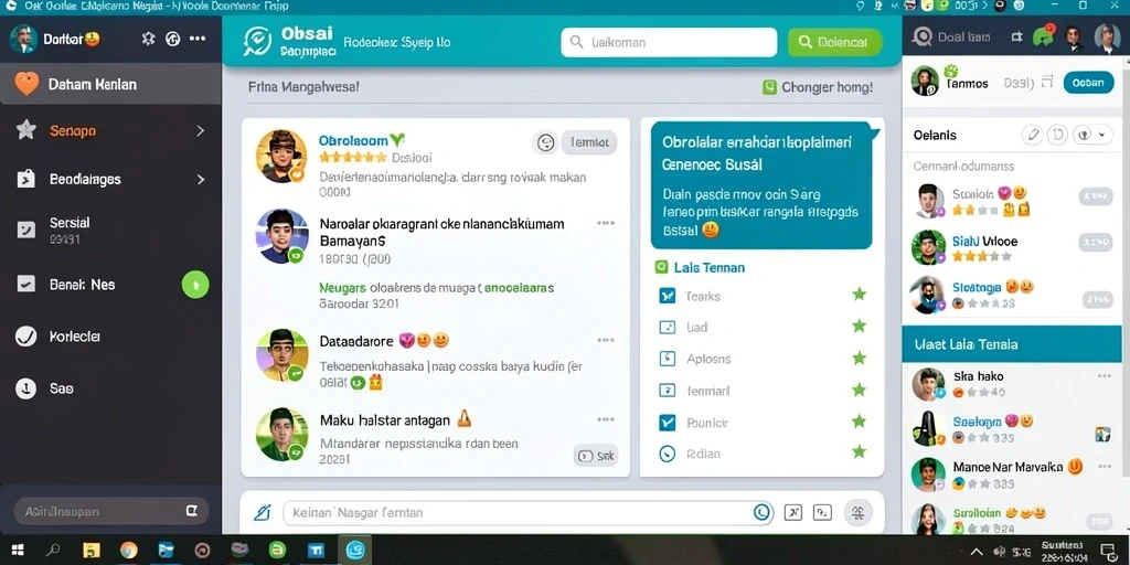 Tampilan antarmuka yang menarik dan mudah dipahami.