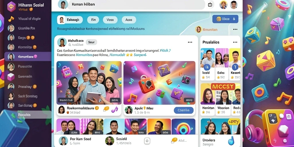 Tampilan antarmuka yang menarik dan mudah dinavigasi.