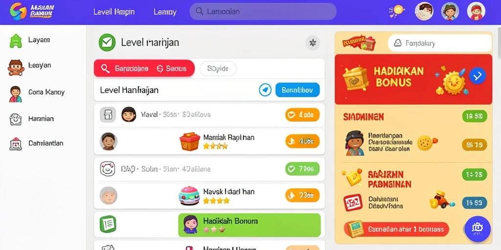Tampilan antarmuka yang menarik dan mudah dinavigasi.