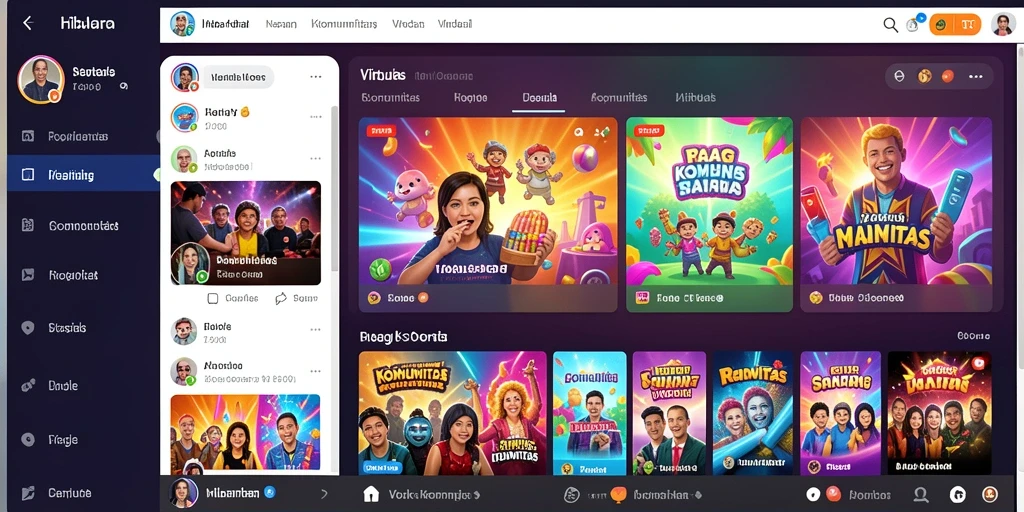 Tampilan antarmuka yang user-friendly dan intuitif.