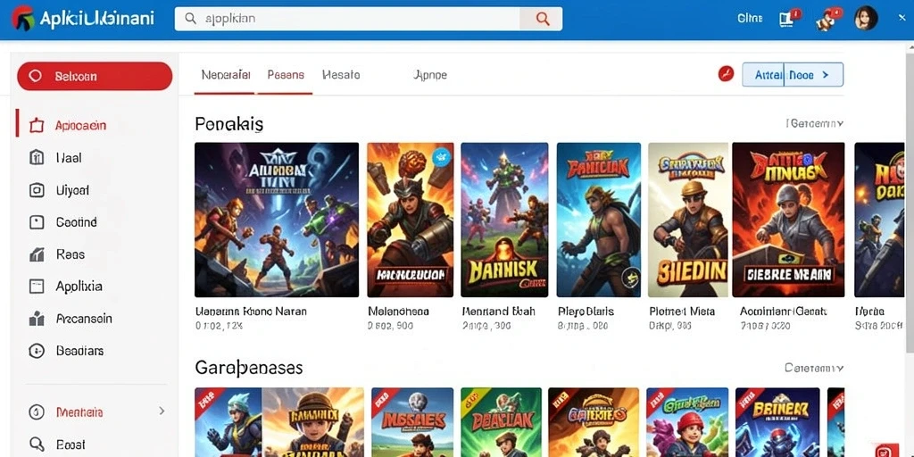 Tampilan awal aplikasi WINRATE777 yang menarik.