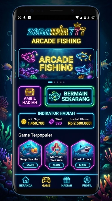 Cuplikan layar menu unduhan zonawin777 untuk perangkat Android